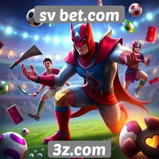 Variedade de jogos disponíveis em sv bet.com